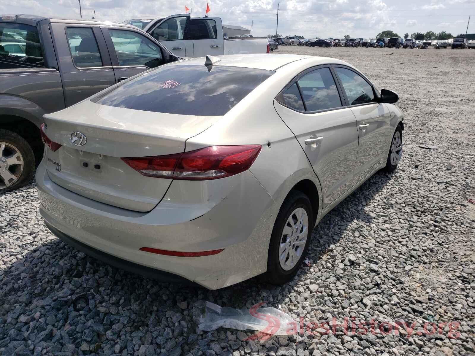 5NPD74LF5HH141276 2017 HYUNDAI ELANTRA