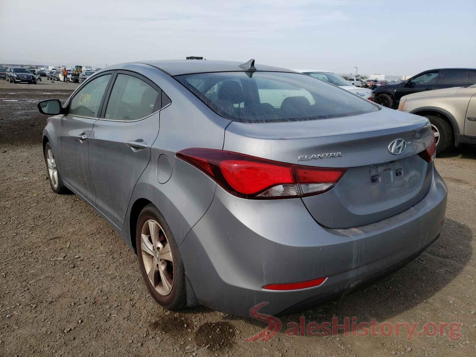 KMHDH4AE7GU483299 2016 HYUNDAI ELANTRA