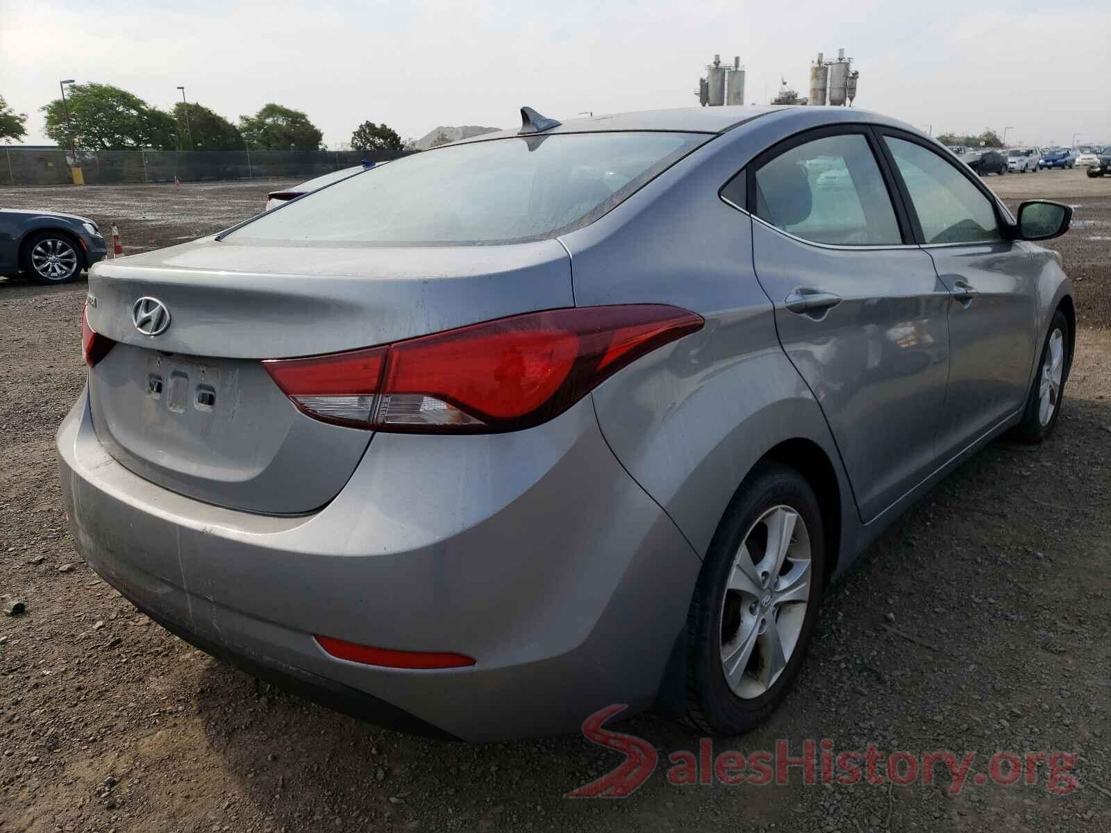 KMHDH4AE7GU483299 2016 HYUNDAI ELANTRA