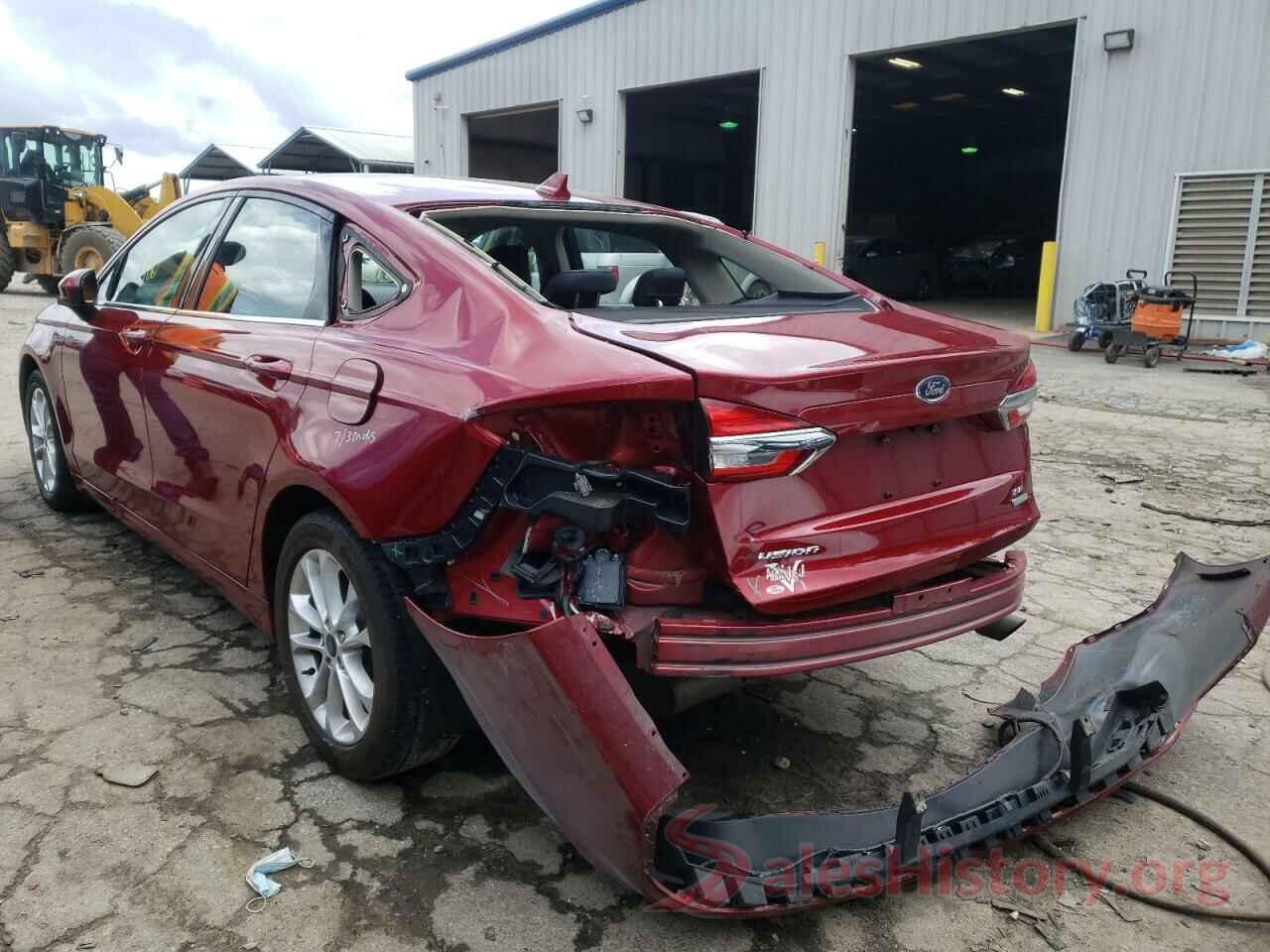 3FA6P0HD2KR126639 2019 FORD FUSION