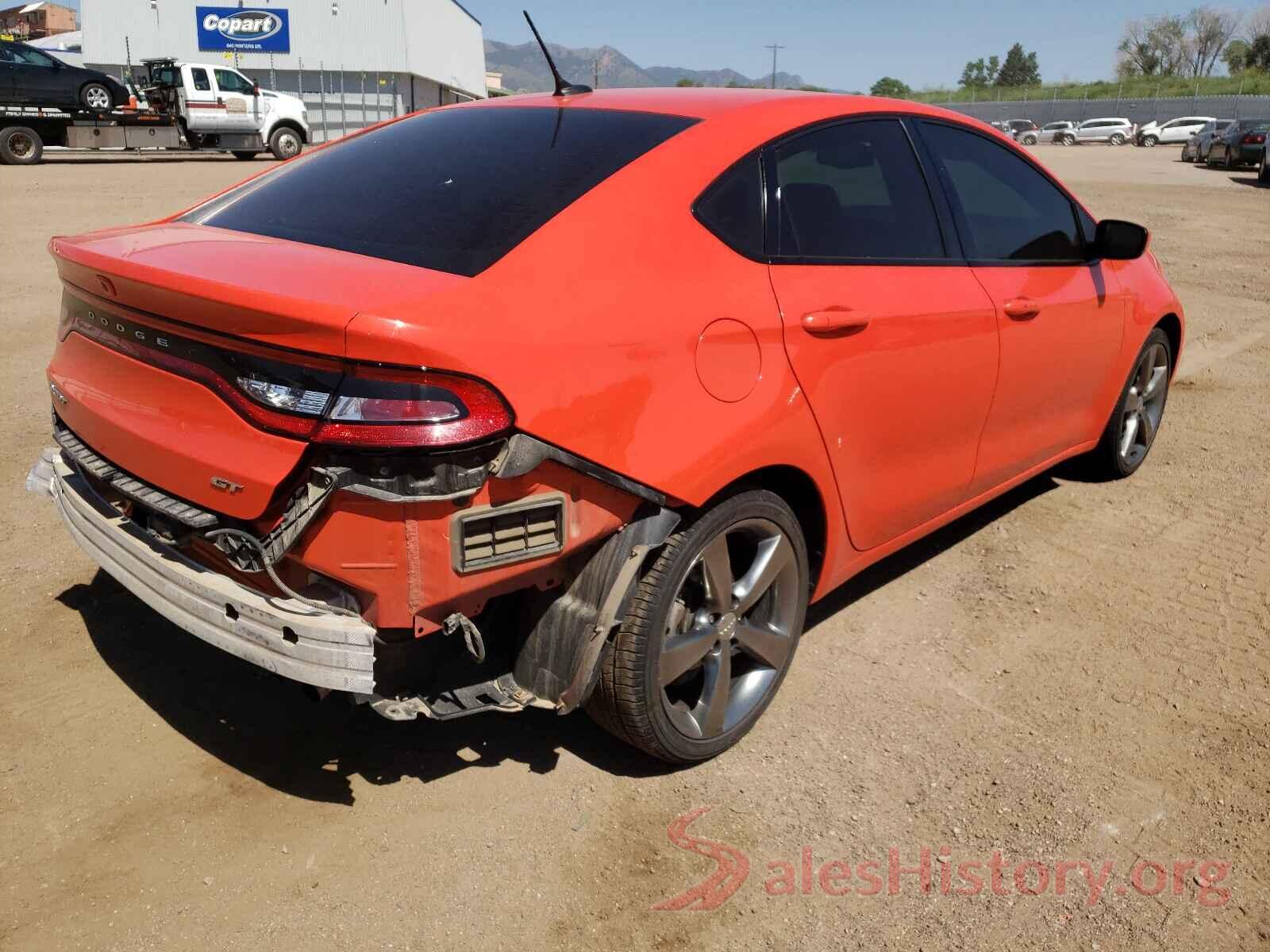 1C3CDFEB6GD625024 2016 DODGE DART