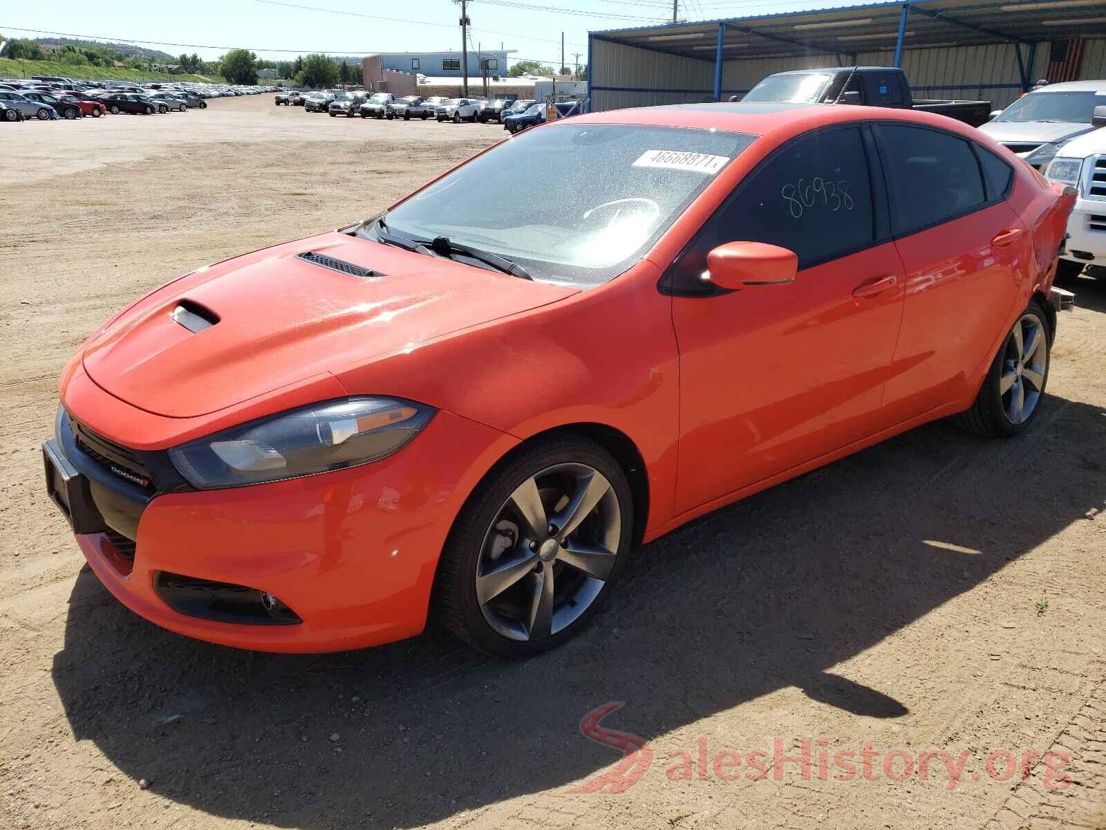 1C3CDFEB6GD625024 2016 DODGE DART