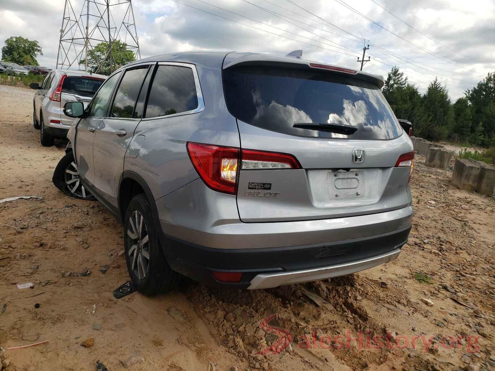 5FNYF5H55KB019047 2019 HONDA PILOT