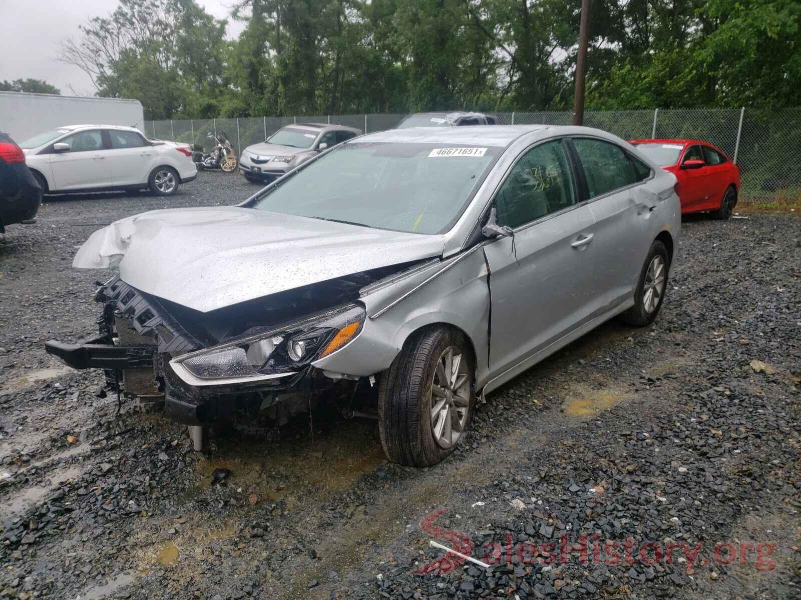 5NPE24AF0KH782963 2019 HYUNDAI SONATA