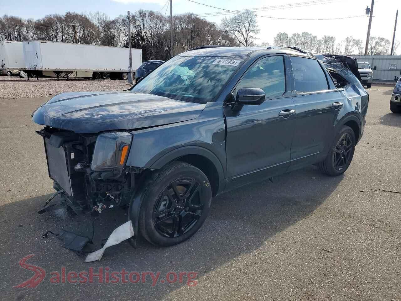 2024 KIA TELLURIDE VIN 5XYP5DGC0RG545291, auction photo