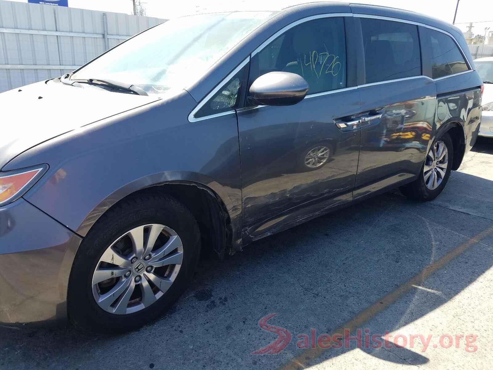 5FNRL5H30GB131967 2016 HONDA ODYSSEY