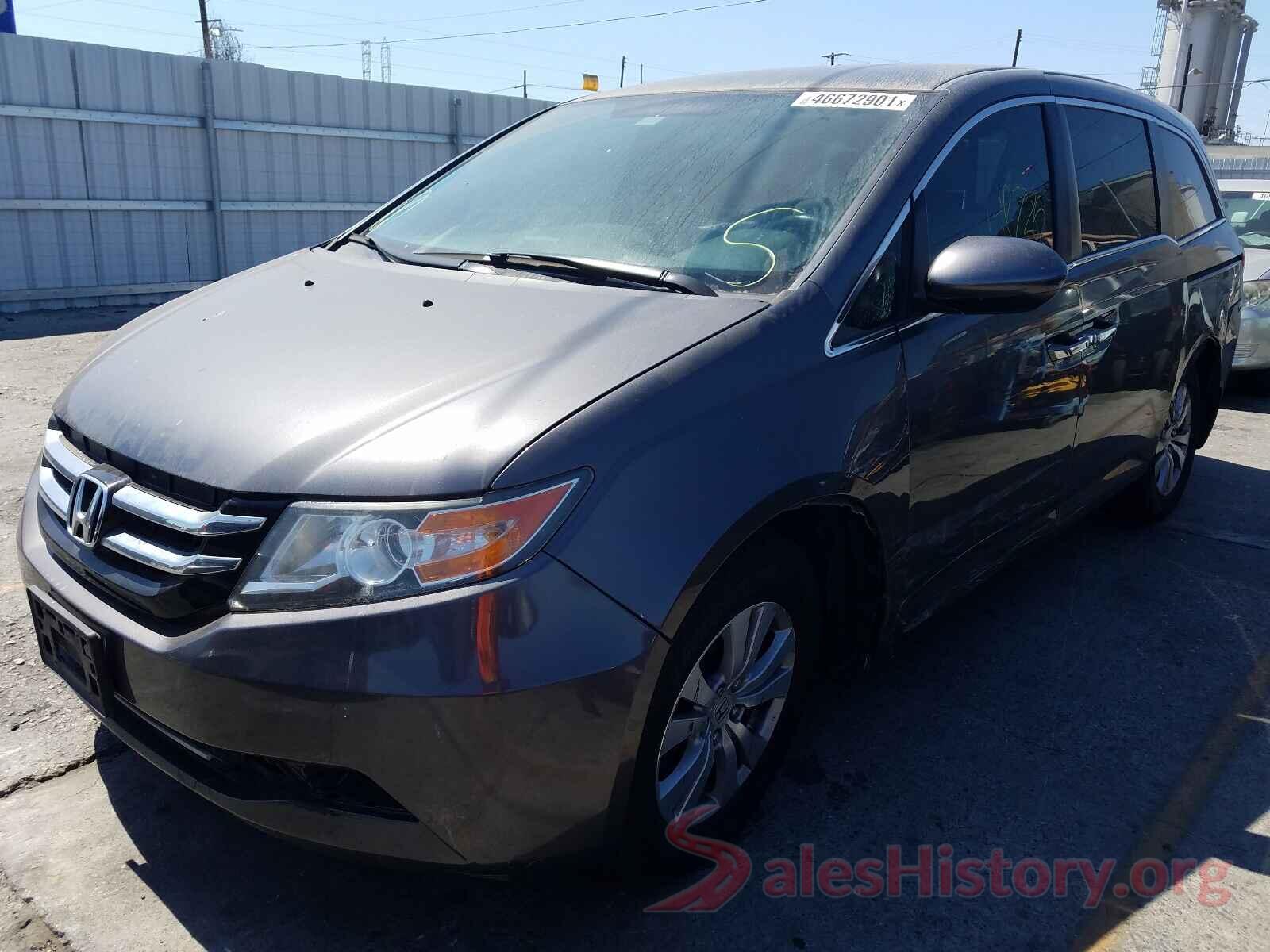 5FNRL5H30GB131967 2016 HONDA ODYSSEY