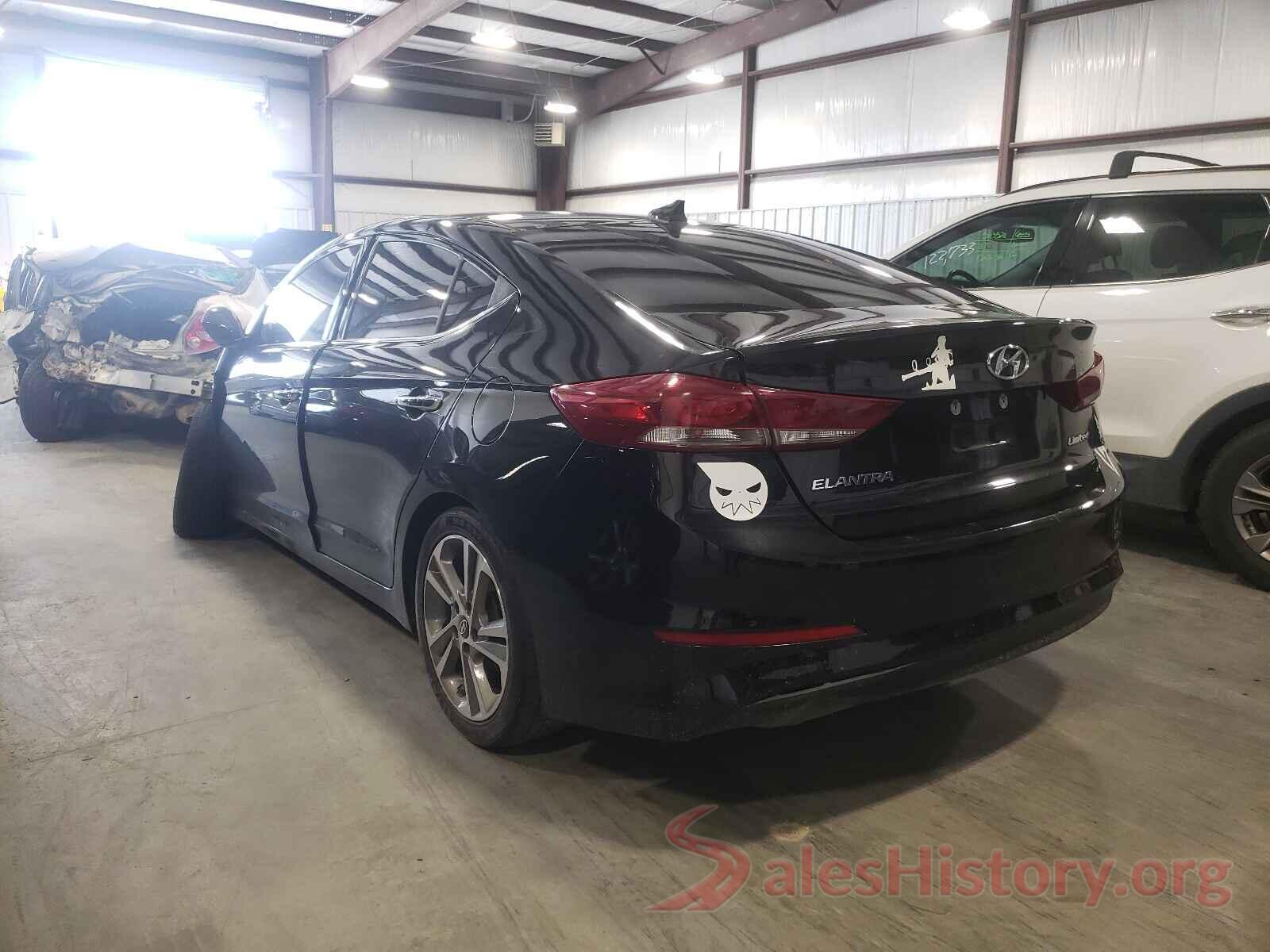 5NPD84LF3HH078207 2017 HYUNDAI ELANTRA