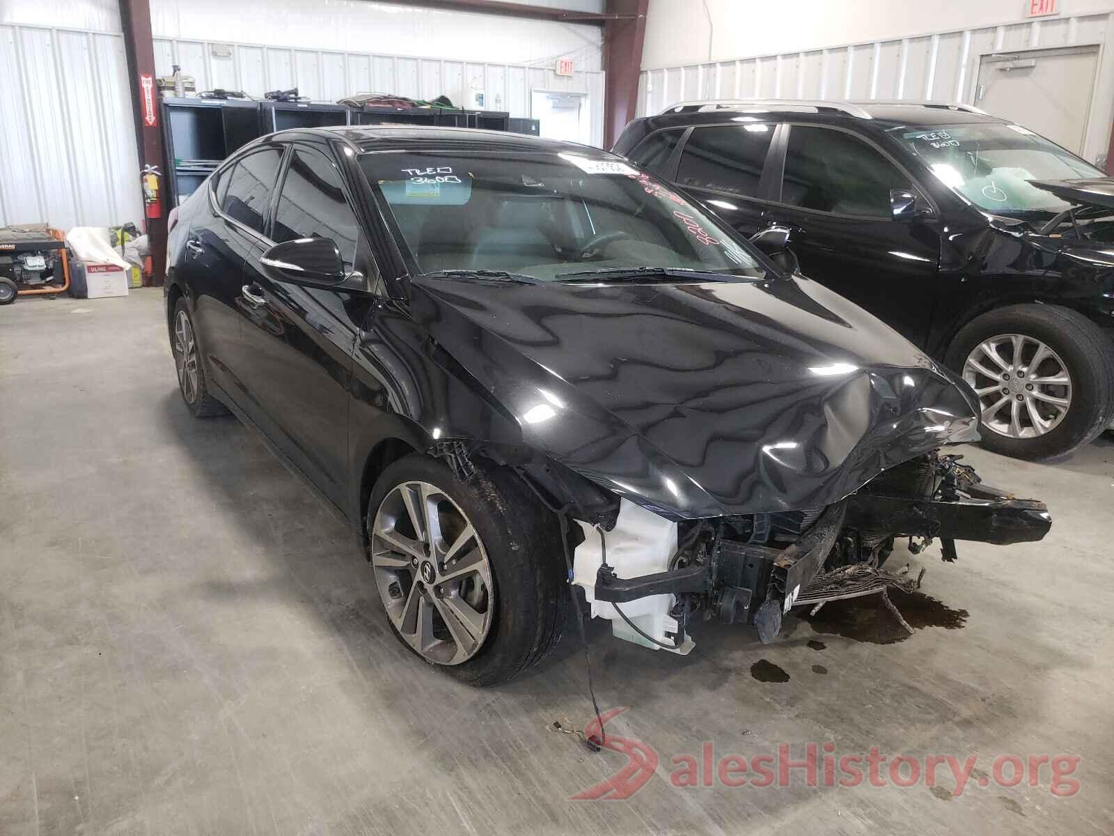 5NPD84LF3HH078207 2017 HYUNDAI ELANTRA