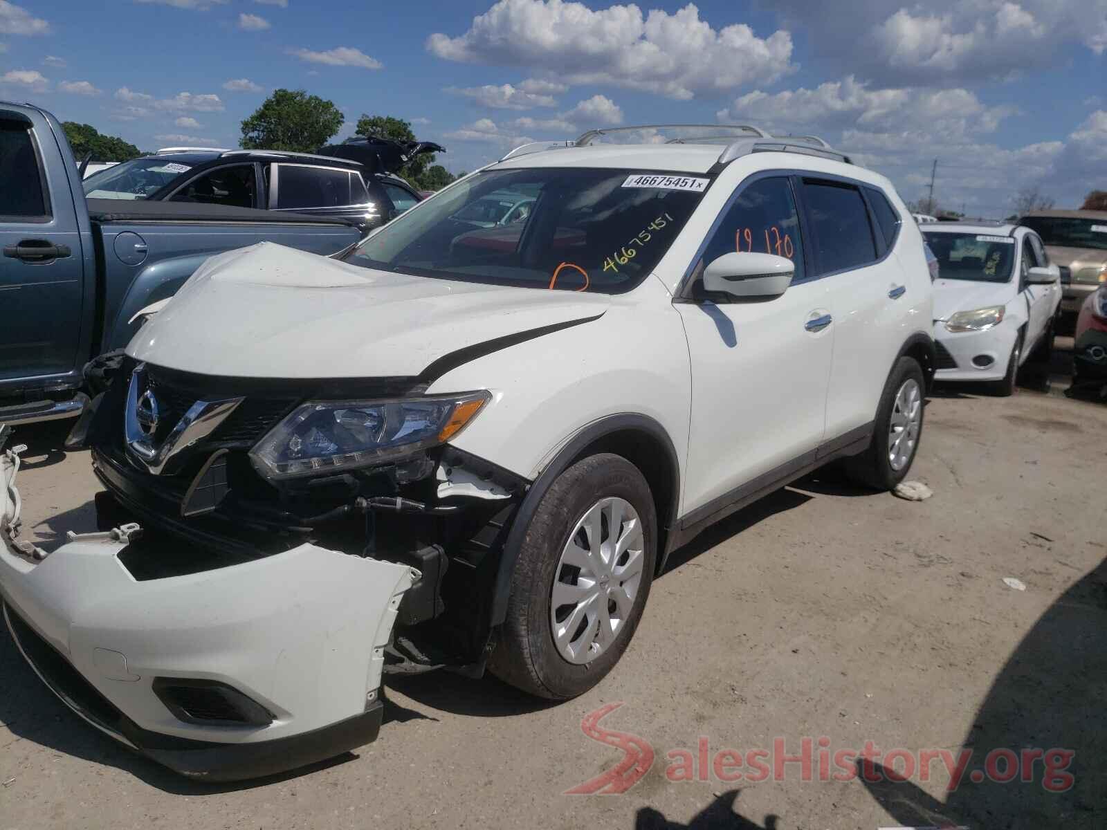 5N1AT2MT9GC923903 2016 NISSAN ROGUE