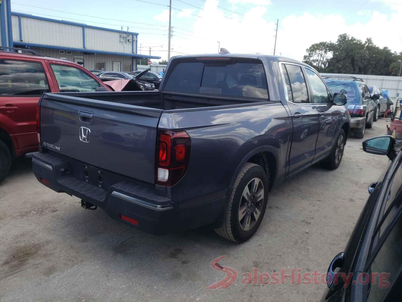 5FPYK2F55KB001748 2019 HONDA RIDGELINE