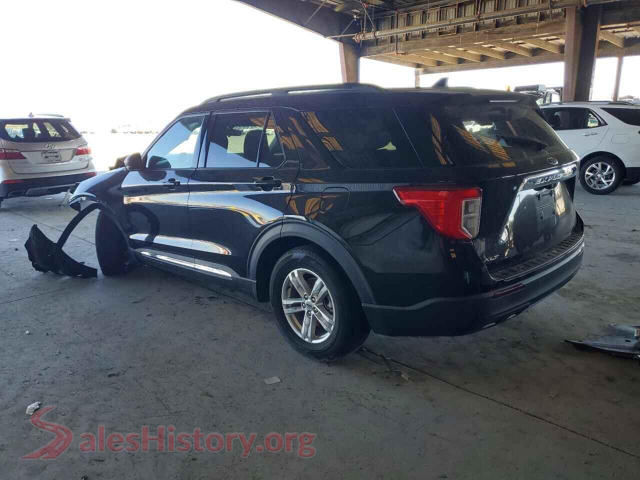 2022 FORD EXPLORER VIN 1FMSK7DH6NGB62415, front view