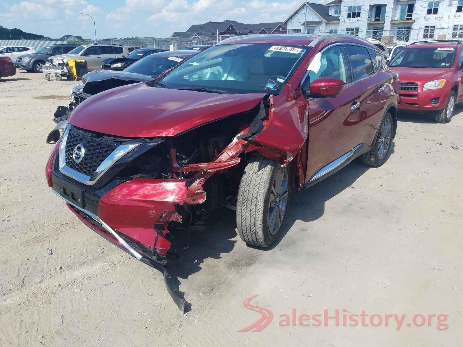 5N1AZ2DS2MC122537 2021 NISSAN MURANO