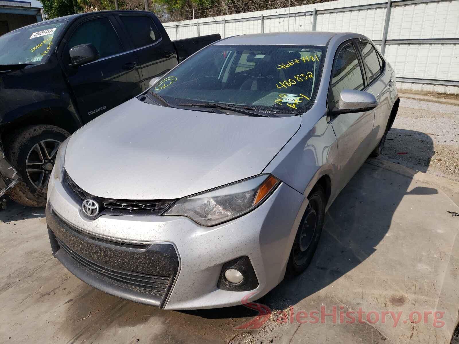 5YFBURHE7GP480832 2016 TOYOTA COROLLA