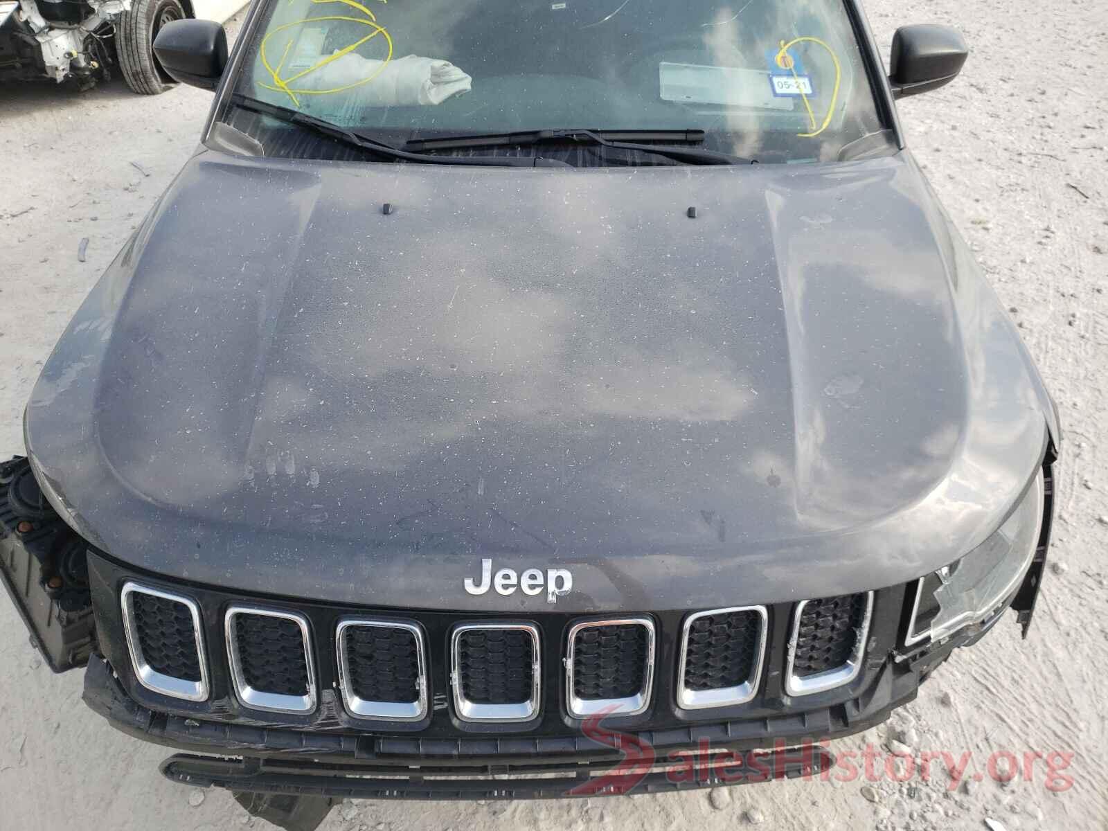 3C4NJCAB0KT763016 2019 JEEP COMPASS