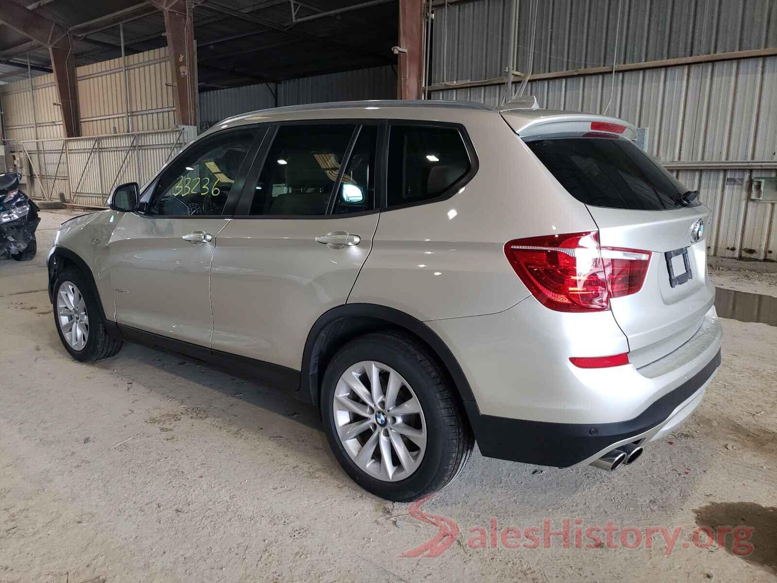 5UXWZ7C59G0R32450 2016 BMW X3