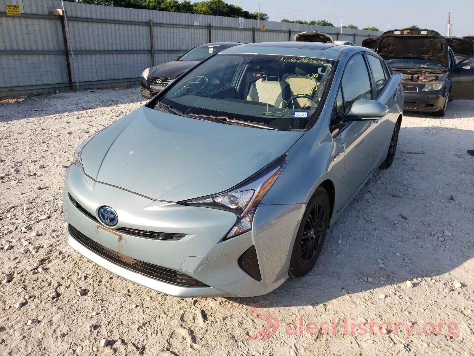 JTDKARFUXG3526536 2016 TOYOTA PRIUS