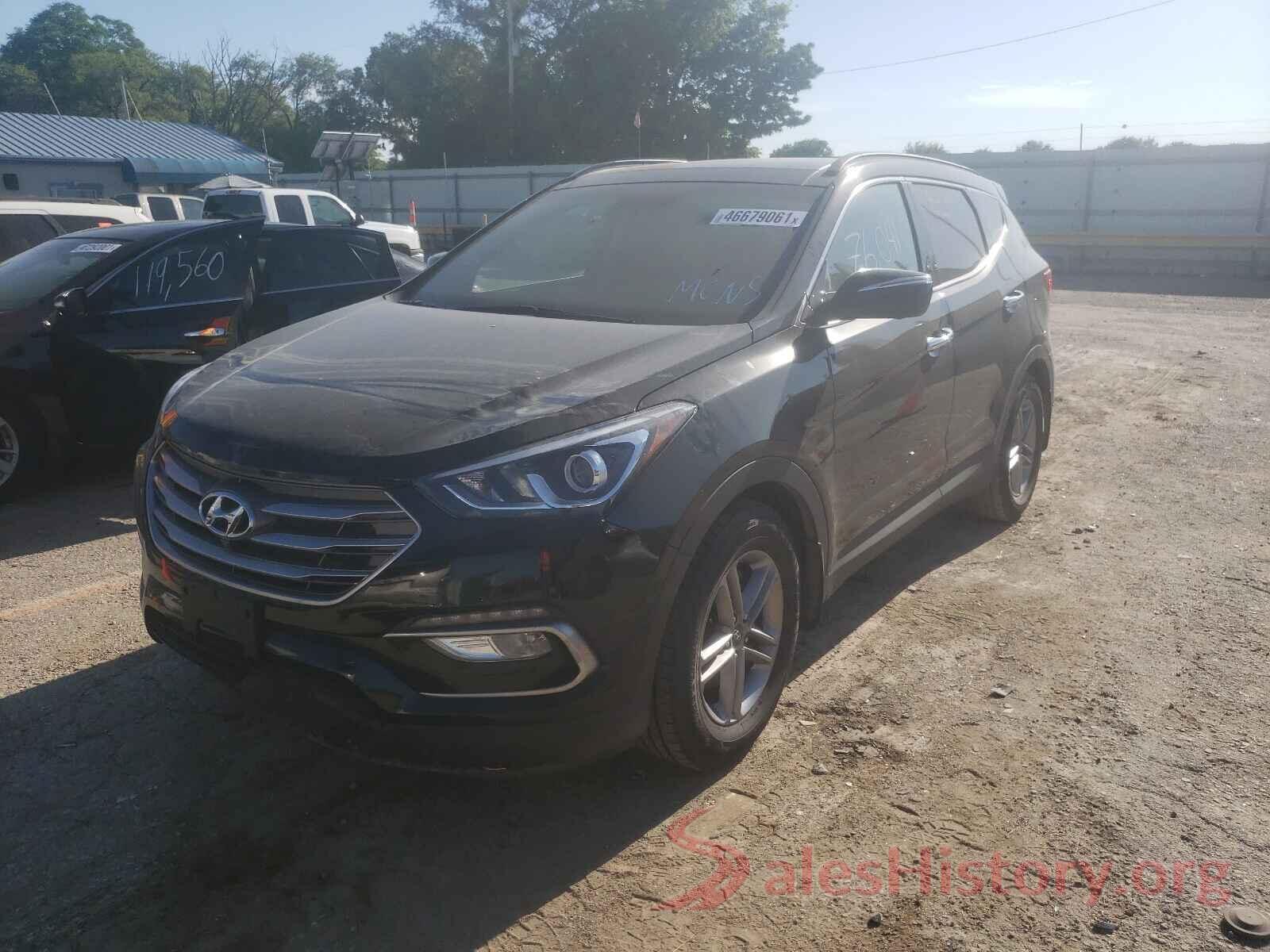 5XYZUDLB3HG450585 2017 HYUNDAI SANTA FE