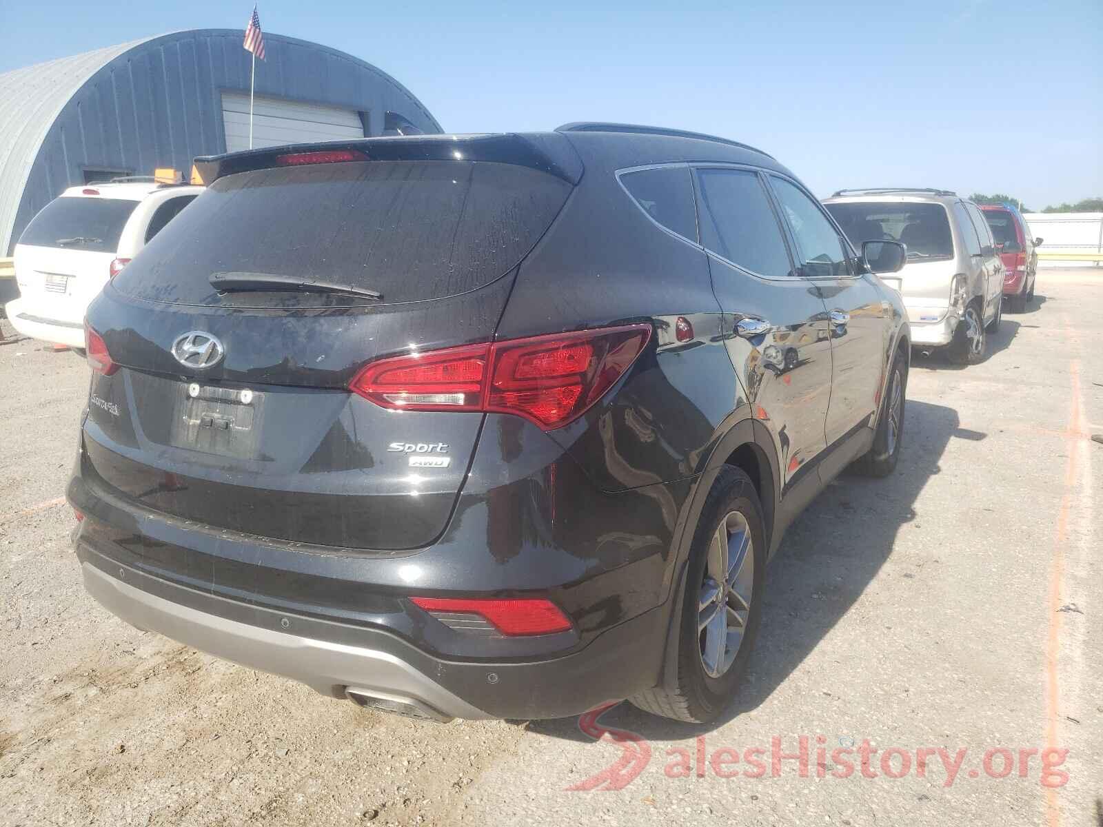 5XYZUDLB3HG450585 2017 HYUNDAI SANTA FE