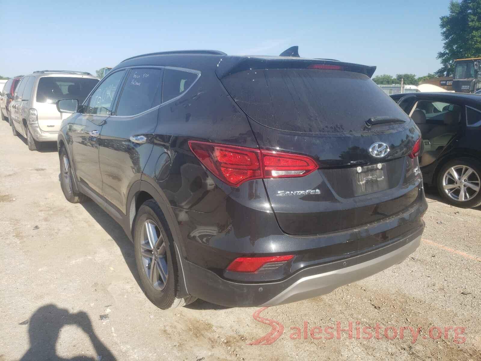 5XYZUDLB3HG450585 2017 HYUNDAI SANTA FE