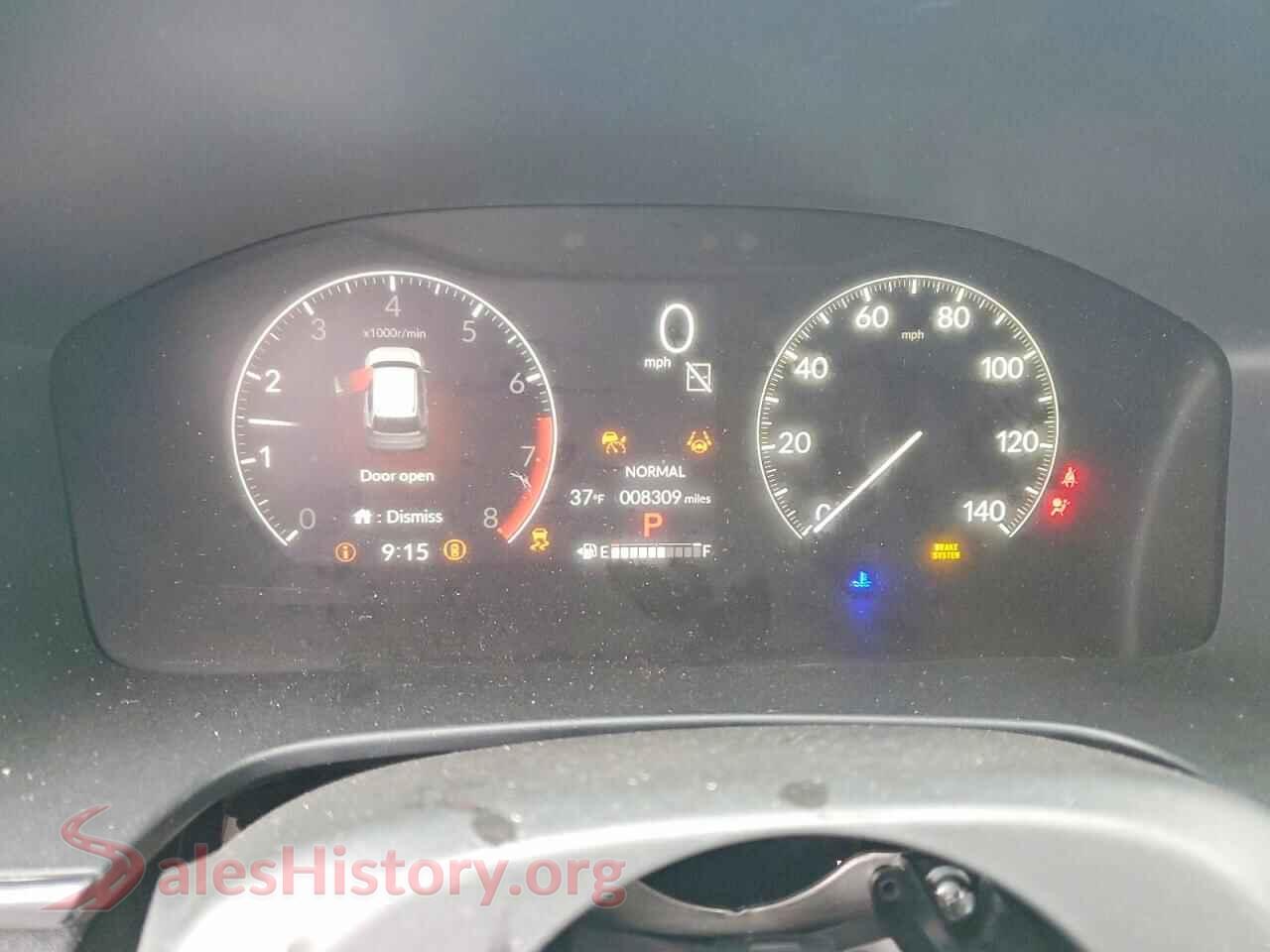 2026 HONDA CRV VIN 2HKRS4H45TH425138, interior center console