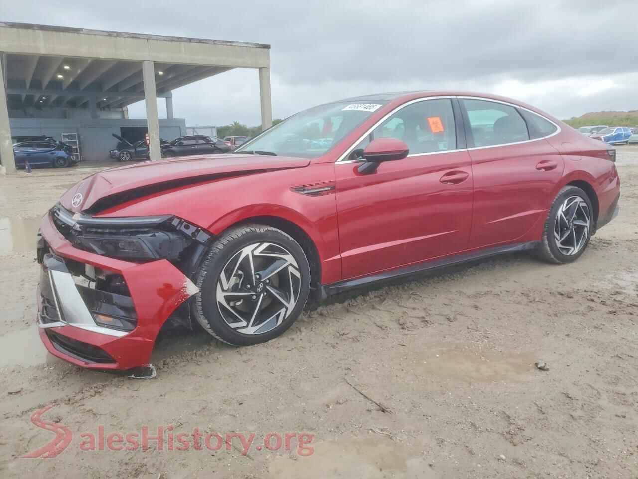 2025 HYUNDAI SONATA VIN KMHL14JA2SA466238, auction photo