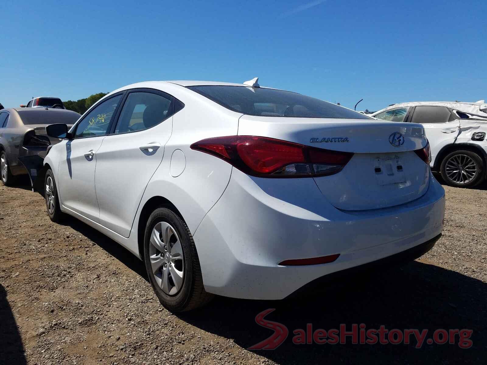 5NPDH4AE1GH787551 2016 HYUNDAI ELANTRA