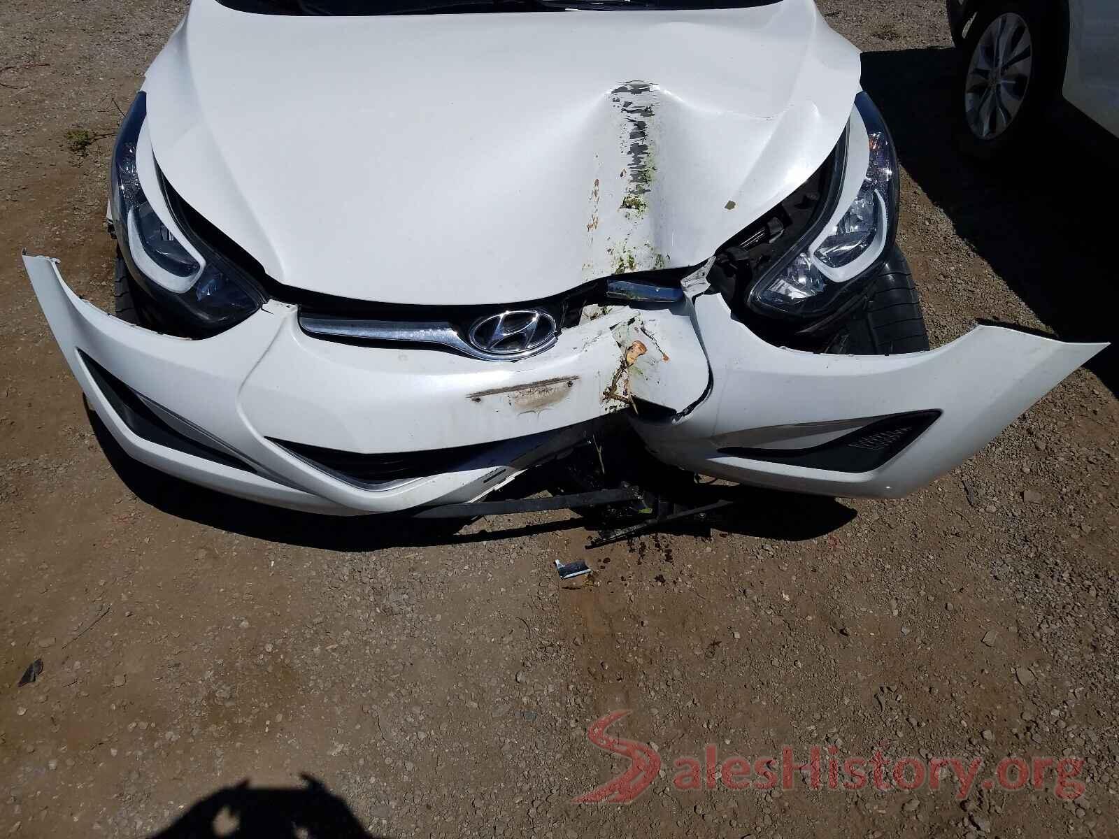 5NPDH4AE1GH787551 2016 HYUNDAI ELANTRA