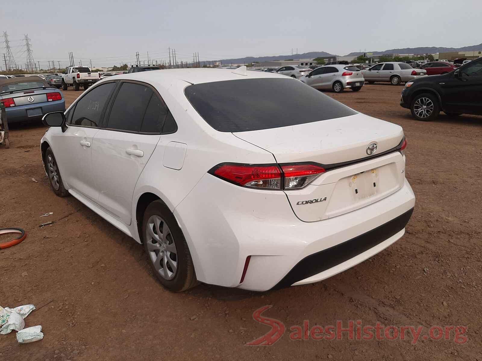 5YFEPRAE2LP135376 2020 TOYOTA COROLLA