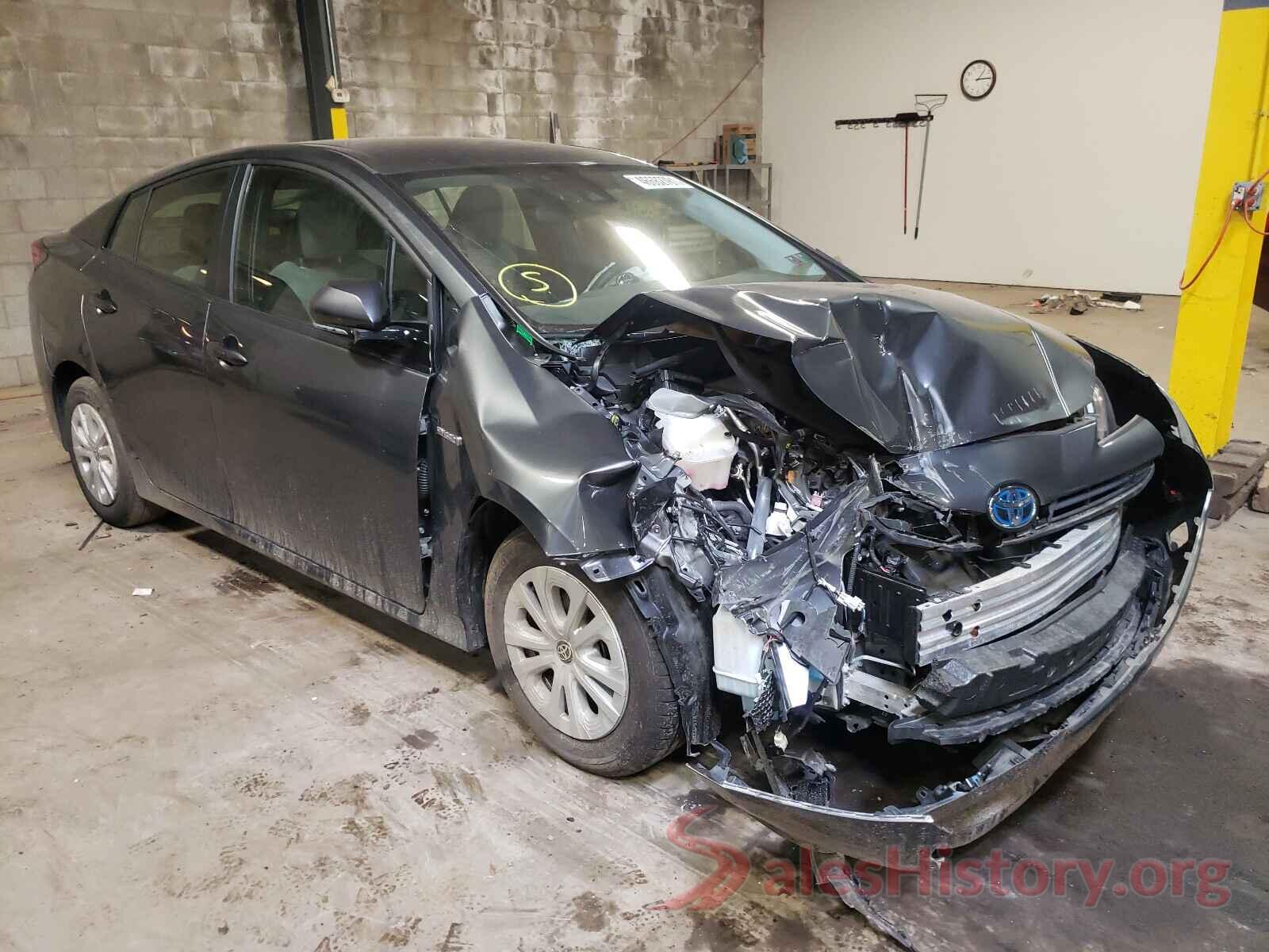 JTDKARFUXK3080624 2019 TOYOTA PRIUS