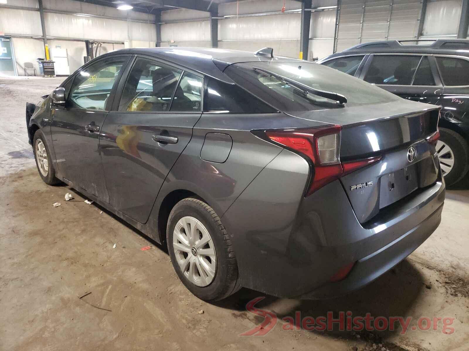 JTDKARFUXK3080624 2019 TOYOTA PRIUS