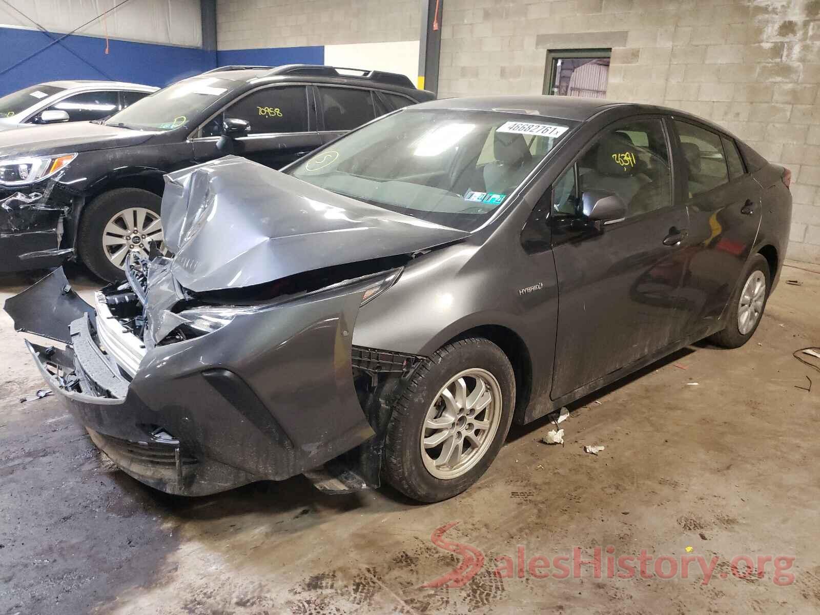 JTDKARFUXK3080624 2019 TOYOTA PRIUS