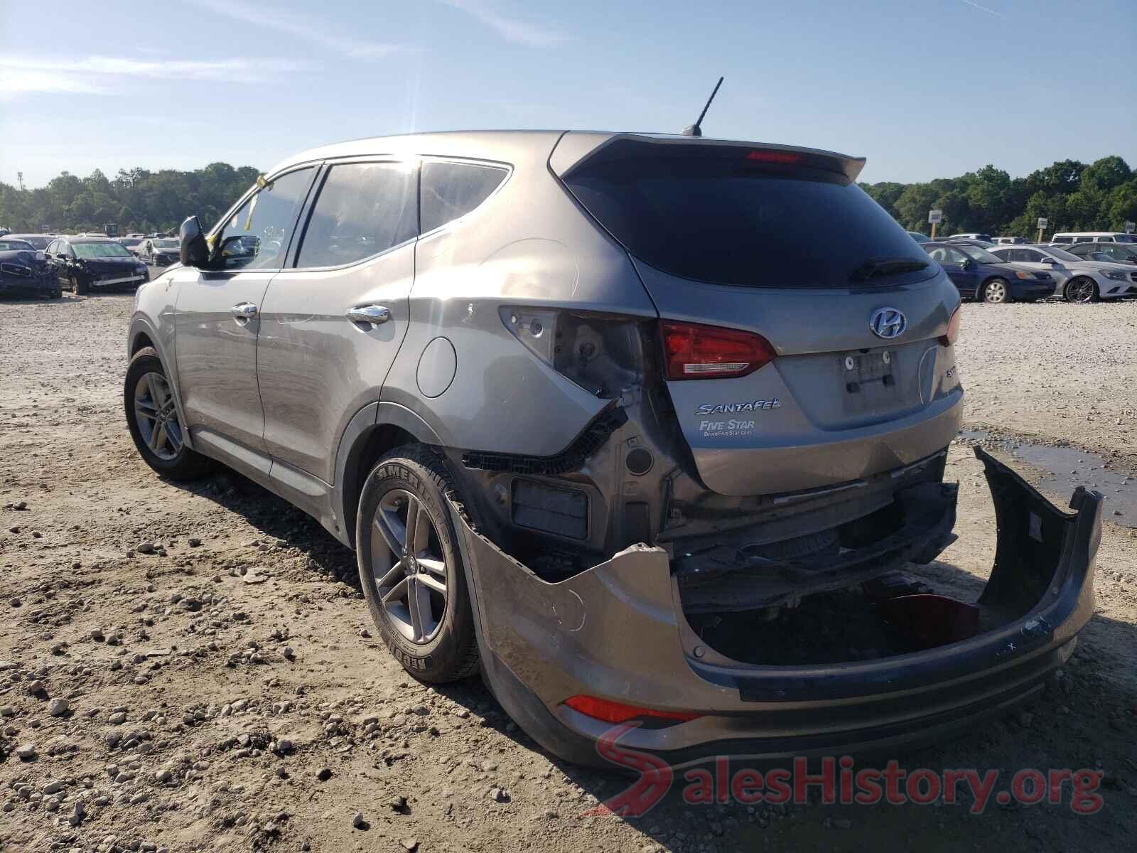 5NMZT3LB2JH058903 2018 HYUNDAI SANTA FE