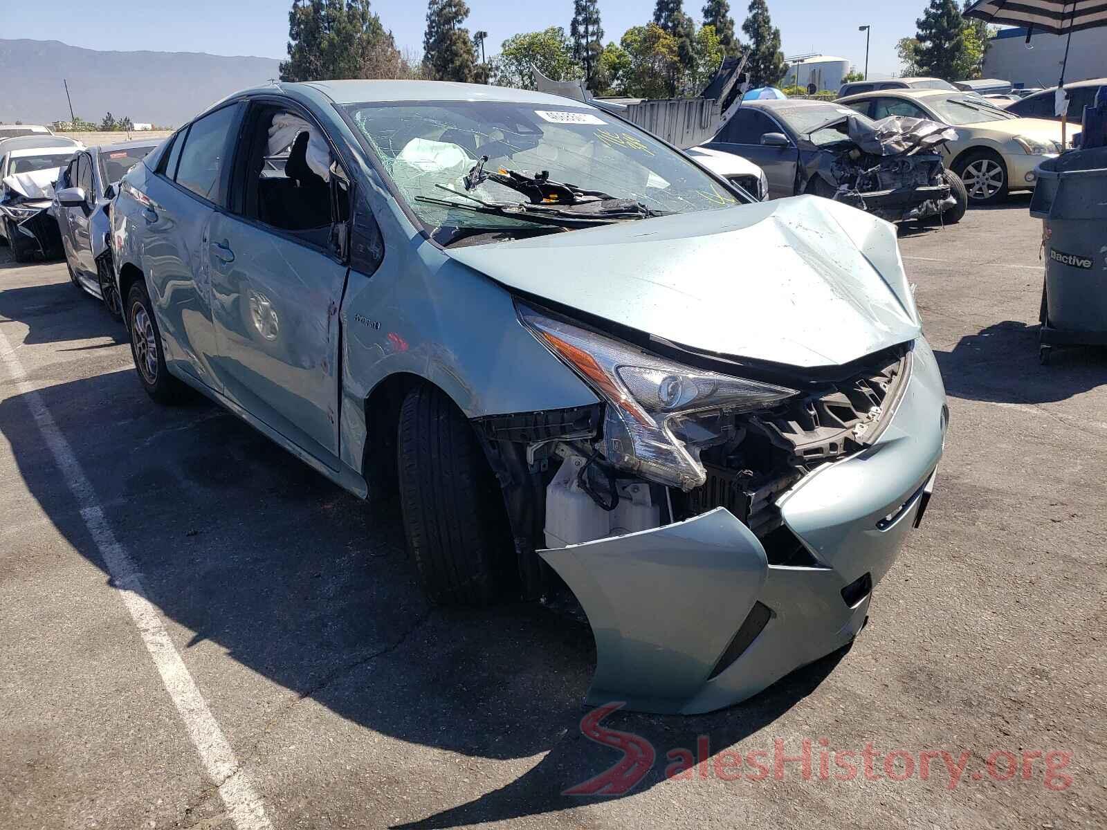 JTDKARFU4H3046526 2017 TOYOTA PRIUS