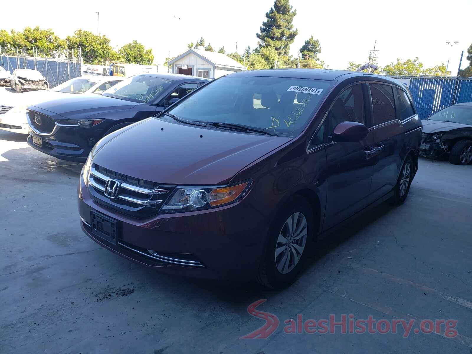 5FNRL5H62GB087450 2016 HONDA ODYSSEY