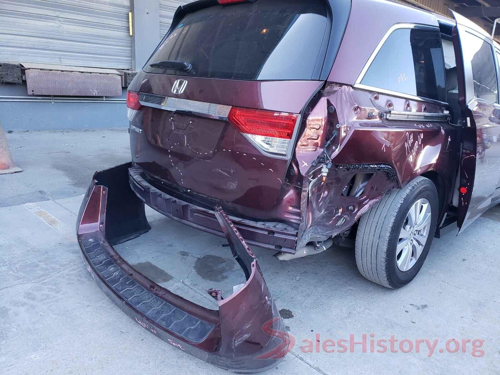 5FNRL5H62GB087450 2016 HONDA ODYSSEY