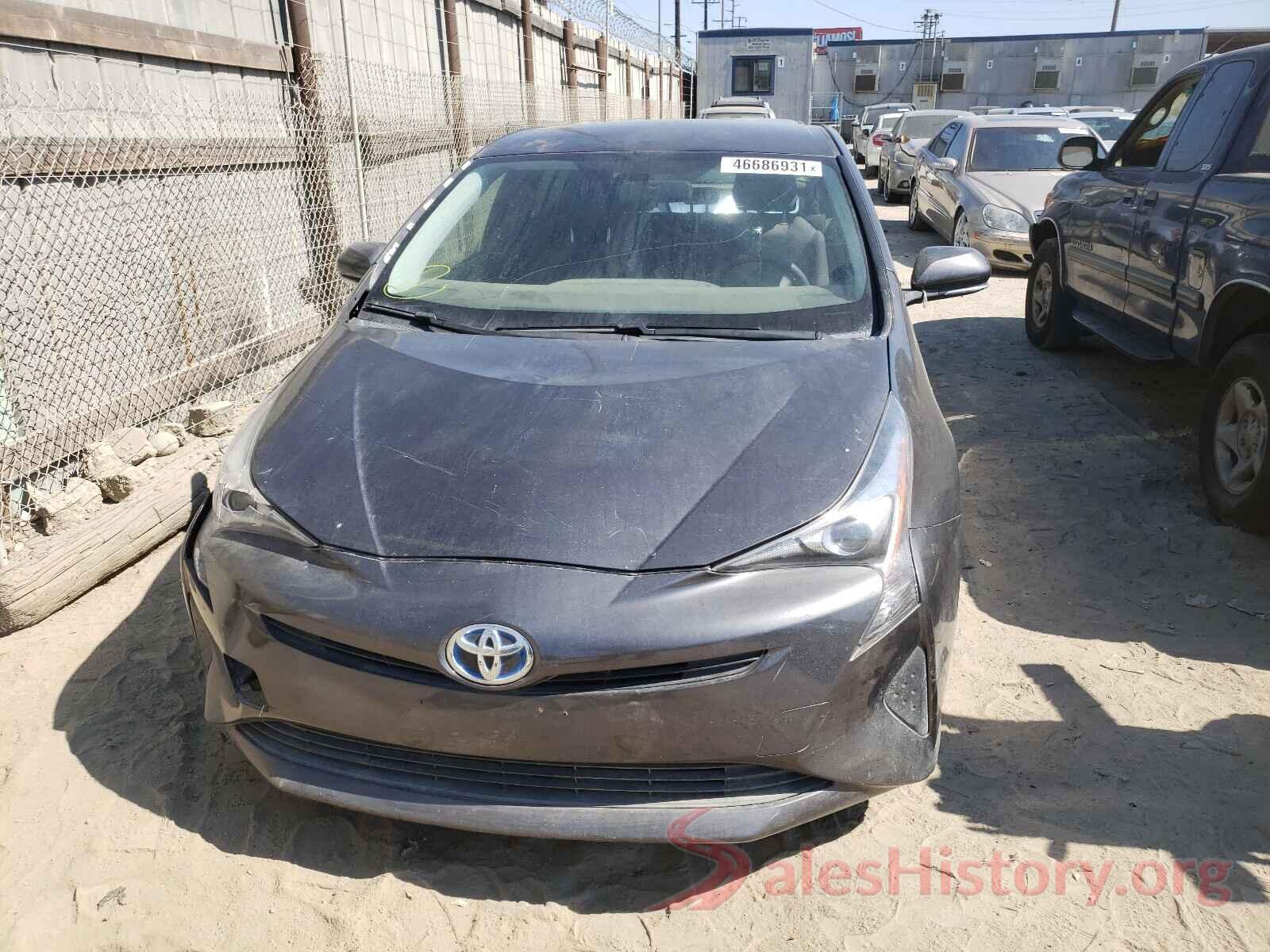 JTDKBRFU6G3001499 2016 TOYOTA PRIUS