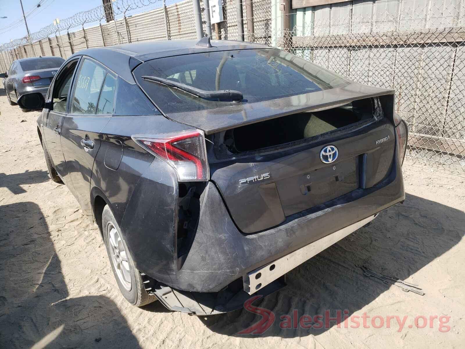 JTDKBRFU6G3001499 2016 TOYOTA PRIUS