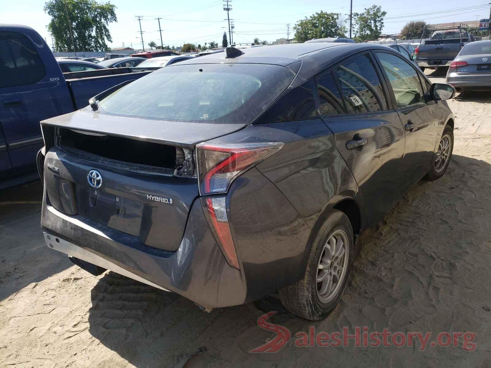 JTDKBRFU6G3001499 2016 TOYOTA PRIUS