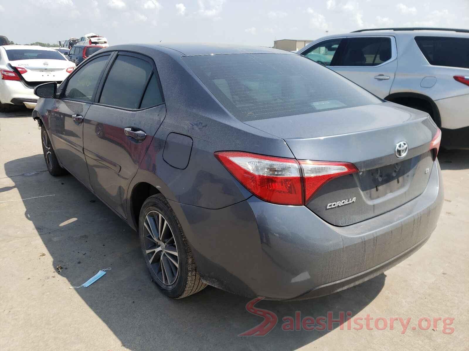 5YFBURHEXGP481733 2016 TOYOTA COROLLA