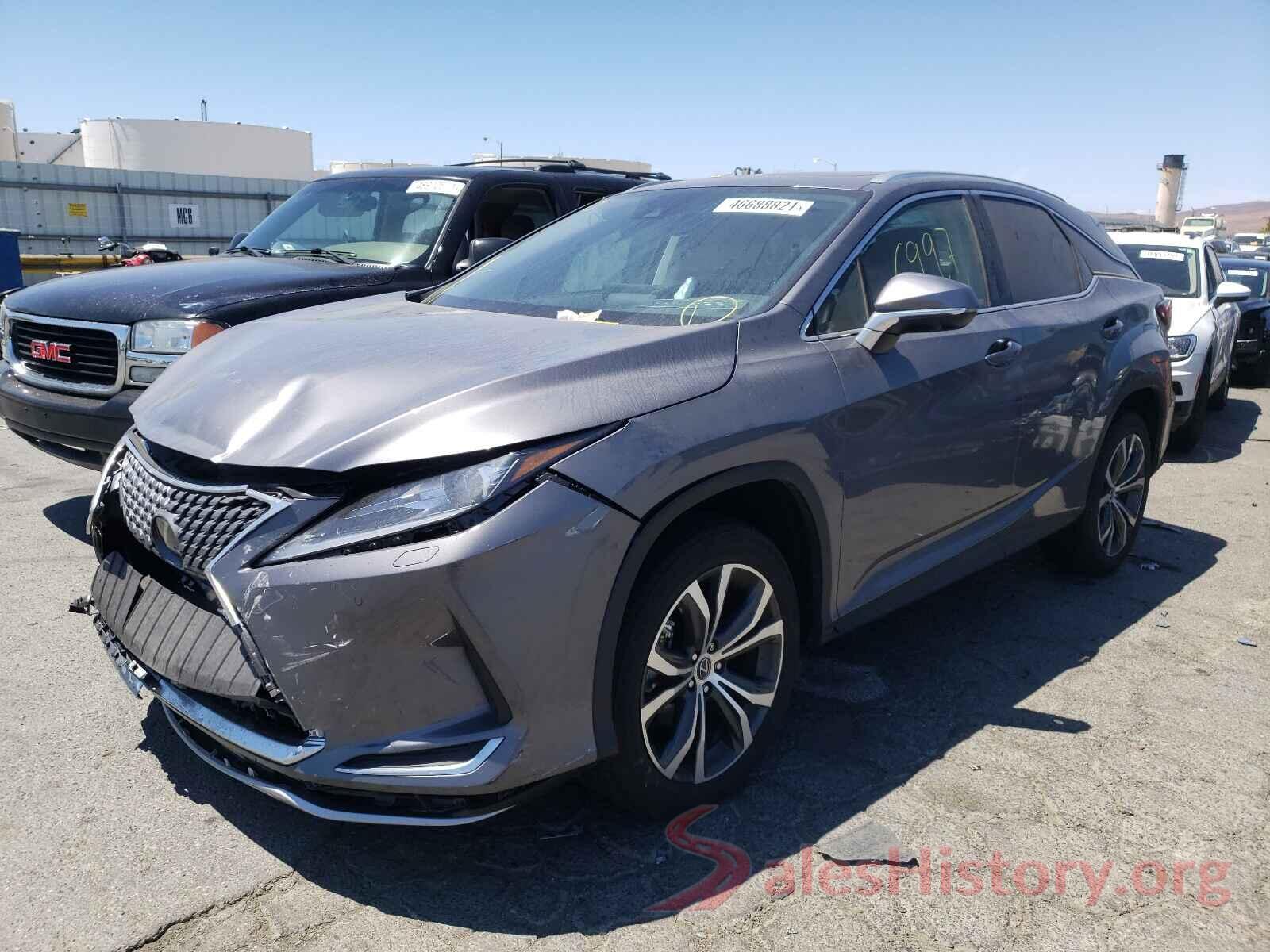 2T2HZMDA8MC266943 2021 LEXUS RX350