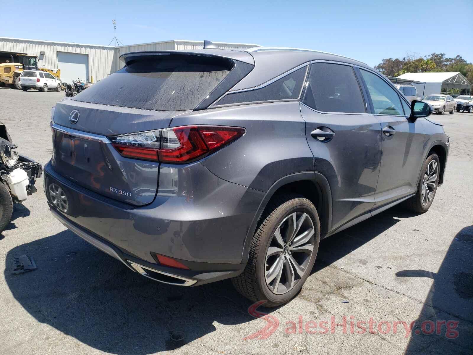 2T2HZMDA8MC266943 2021 LEXUS RX350