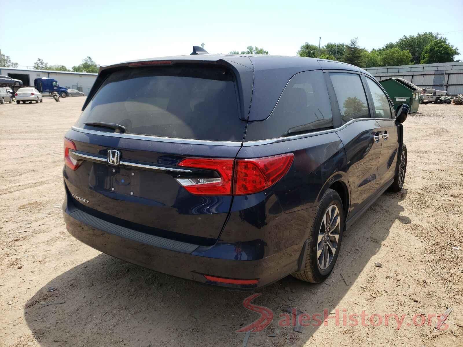 5FNRL6H70MB039259 2021 HONDA ODYSSEY