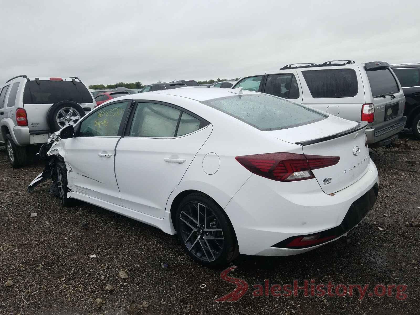 KMHD04LBXLU010386 2020 HYUNDAI ELANTRA