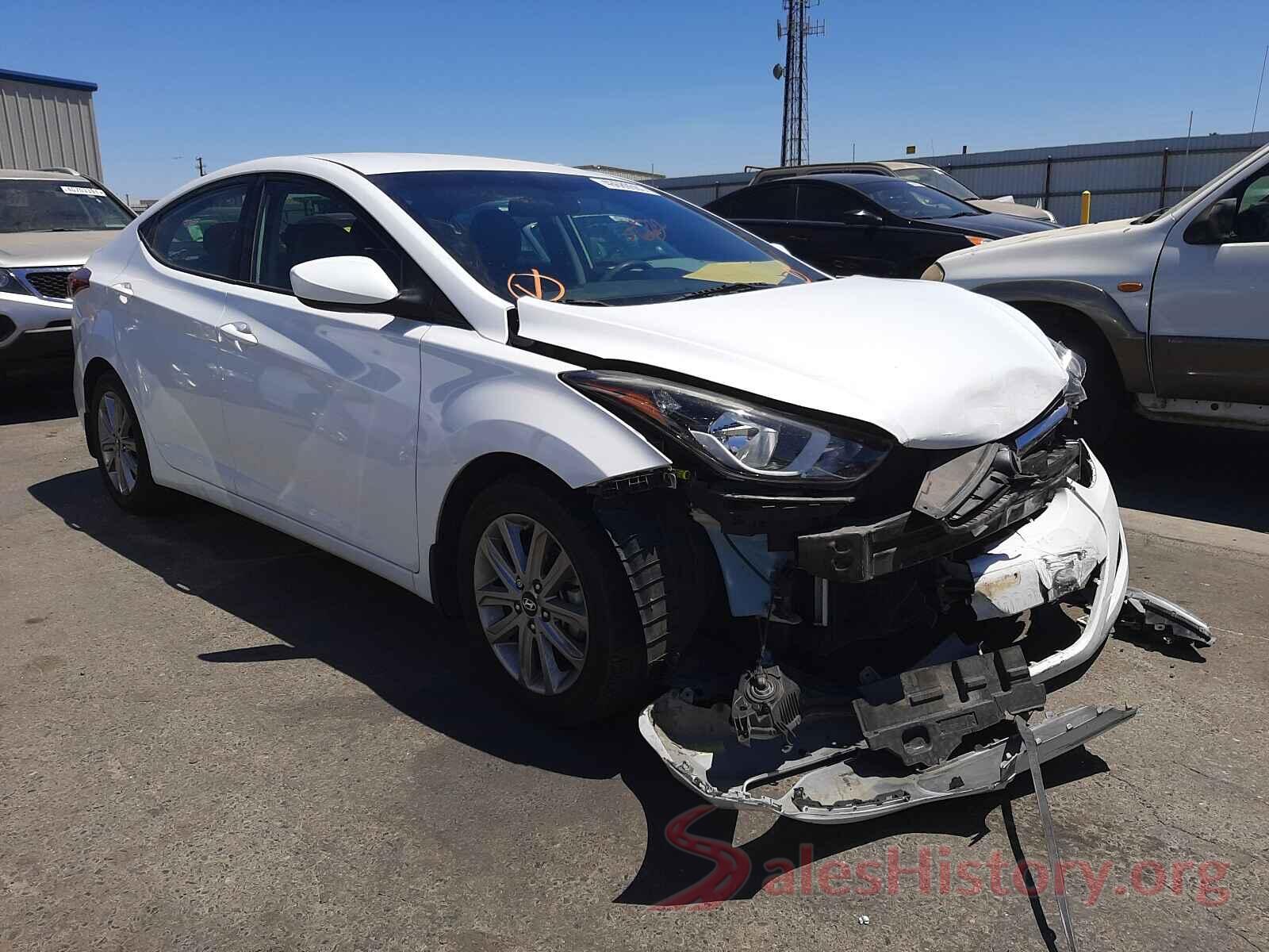 5NPDH4AE2GH659786 2016 HYUNDAI ELANTRA