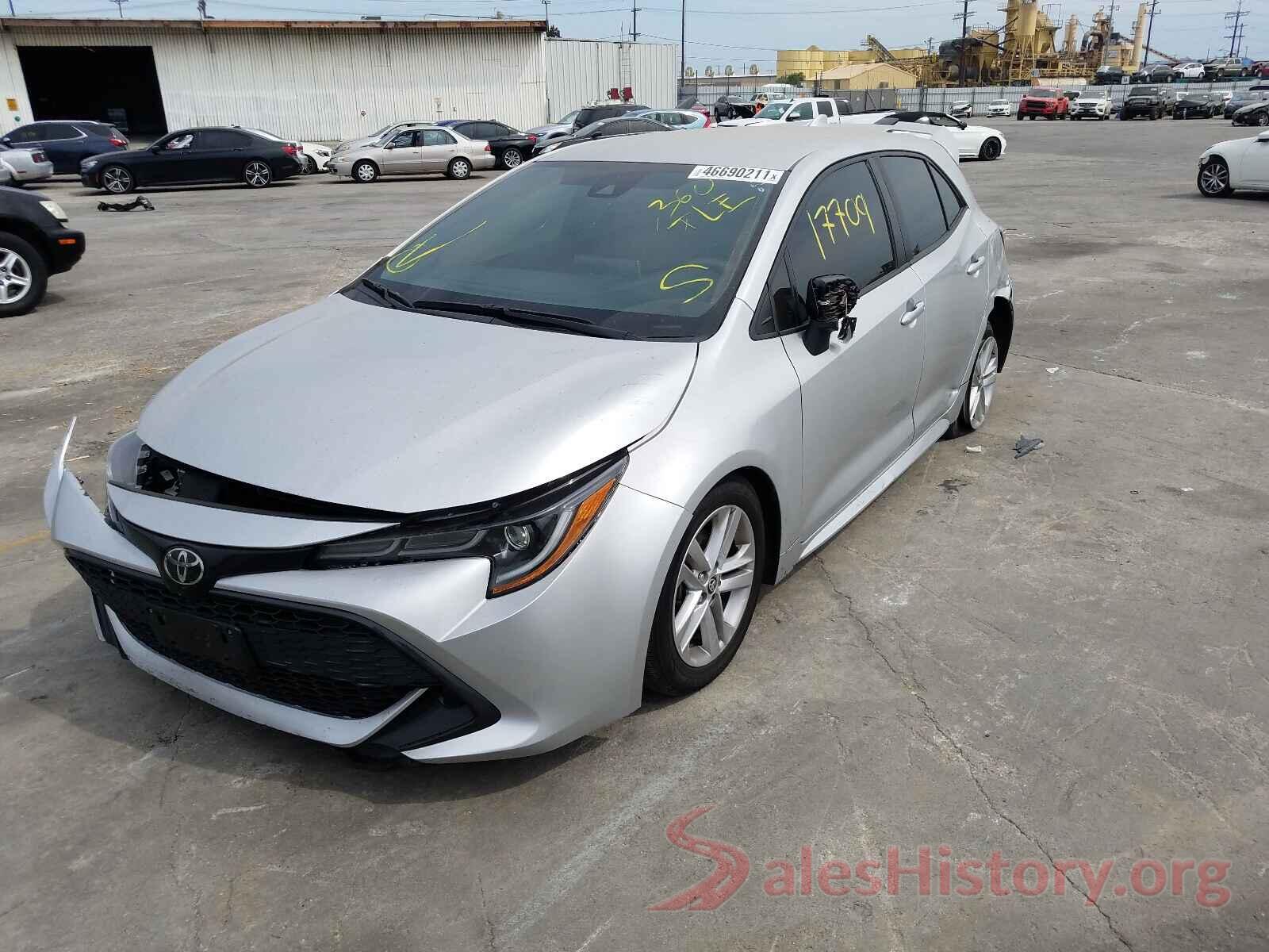 JTNK4RBE0K3041512 2019 TOYOTA COROLLA