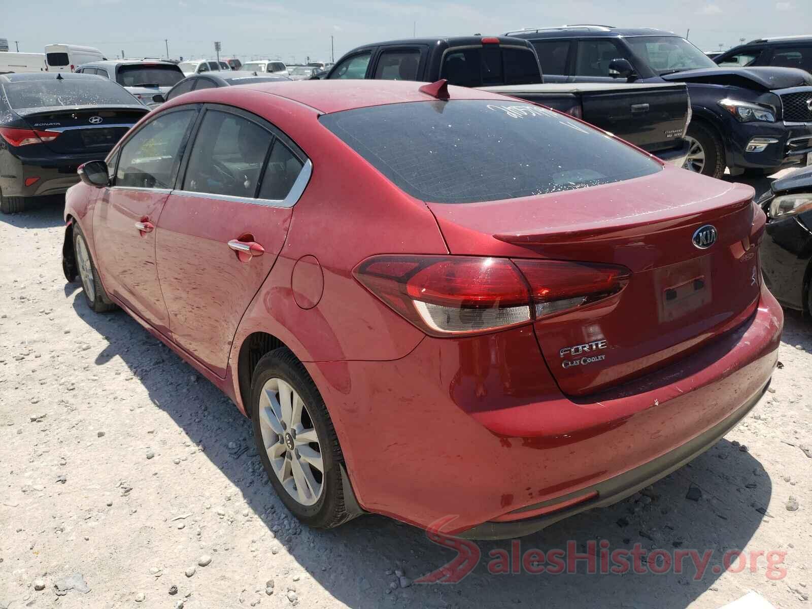 3KPFL4A78HE042553 2017 KIA FORTE