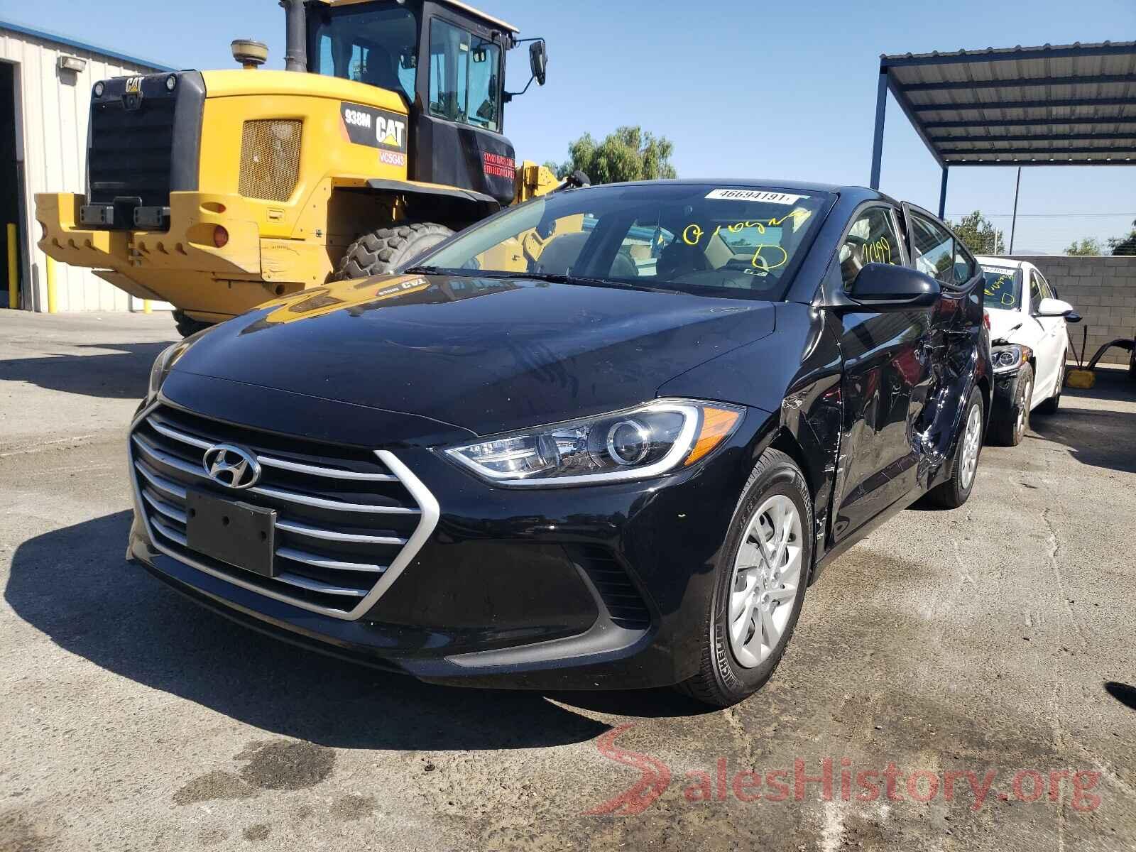 KMHD74LF1JU467745 2018 HYUNDAI ELANTRA