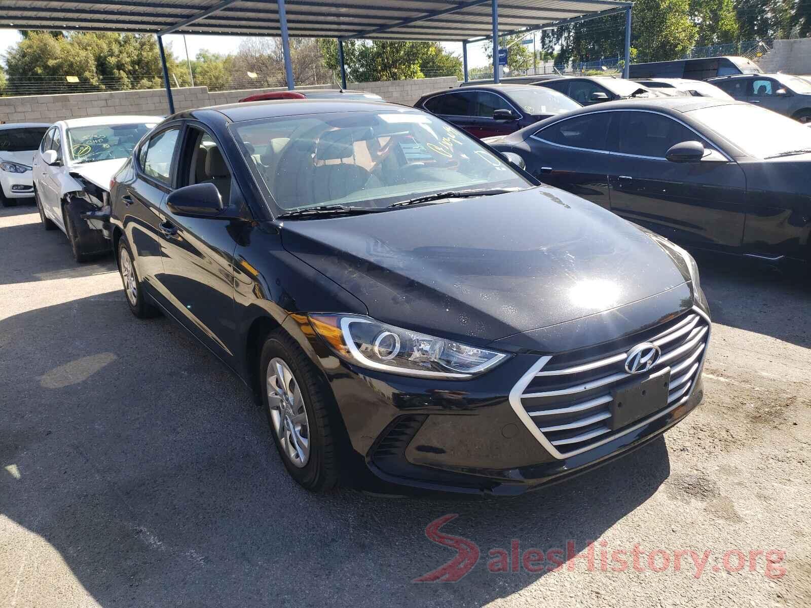 KMHD74LF1JU467745 2018 HYUNDAI ELANTRA