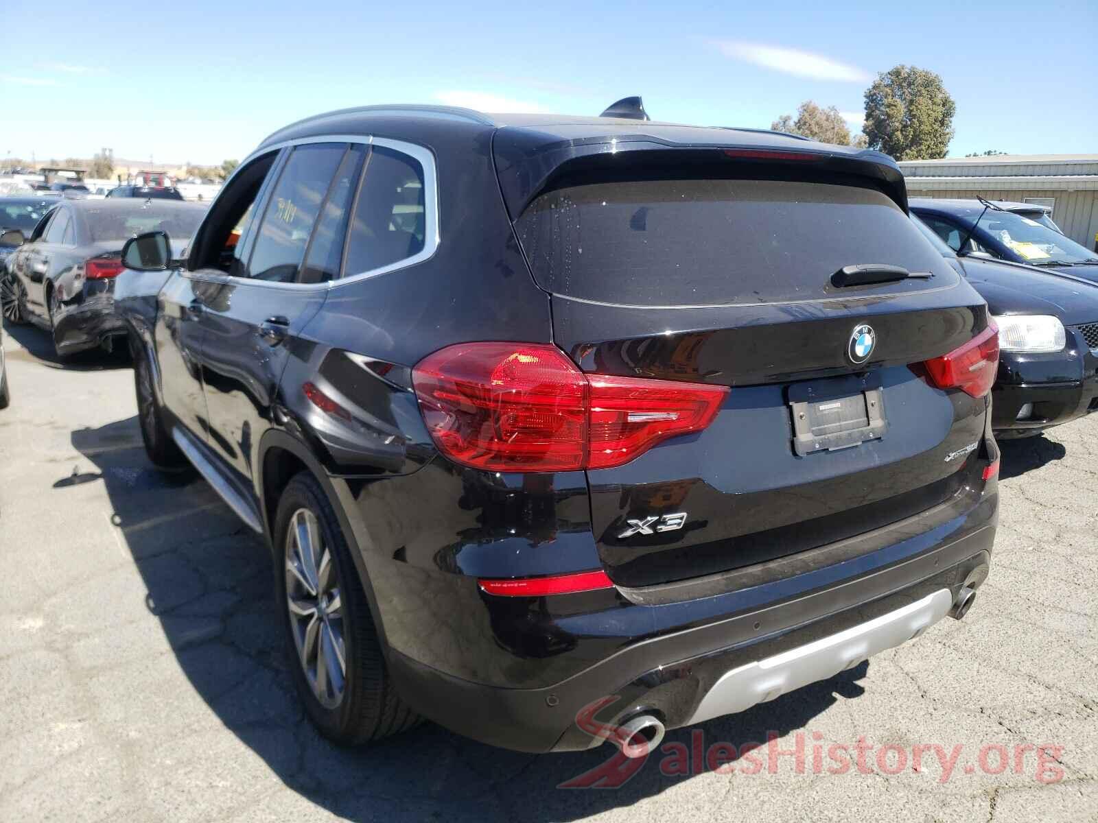 5UXTR9C51KLP90925 2019 BMW X3